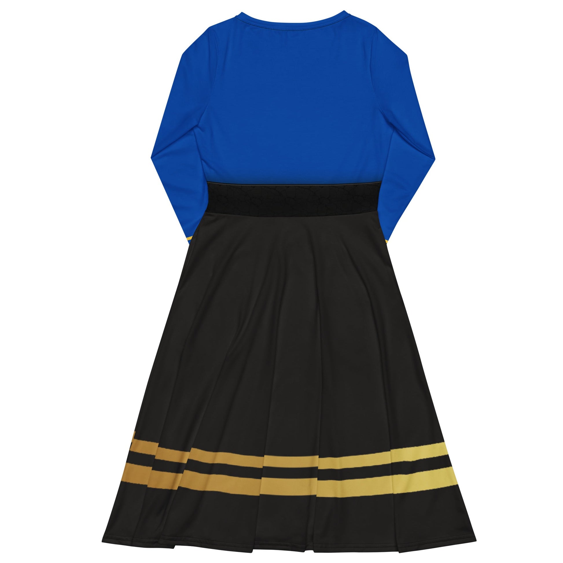 Blue Nutcracker long sleeve midi dress adult nutcrackeradult nutcracker stylechristmas party#tag4##tag5##tag6#