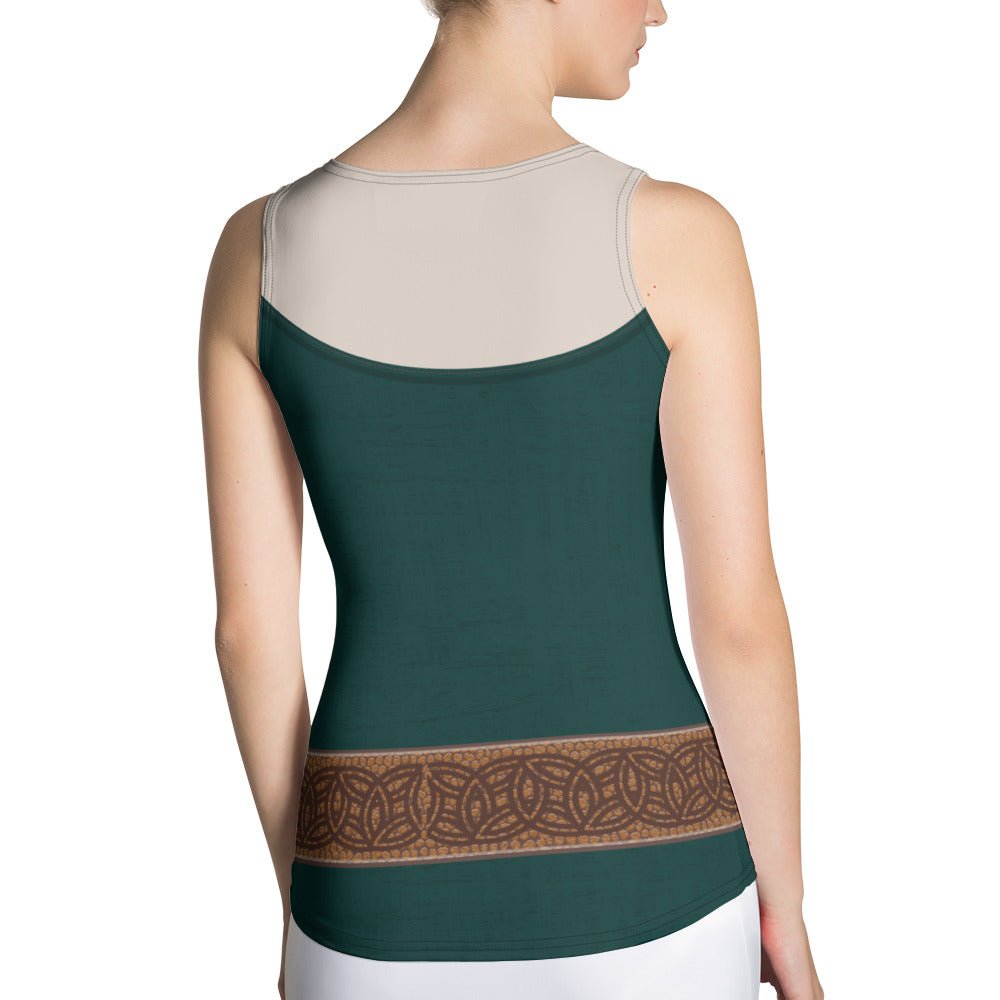 Brave Inspired Merida Tank Top- Running Costume, Cosplay, Bounding bravedisney dressdisney halloween#tag4##tag5##tag6#