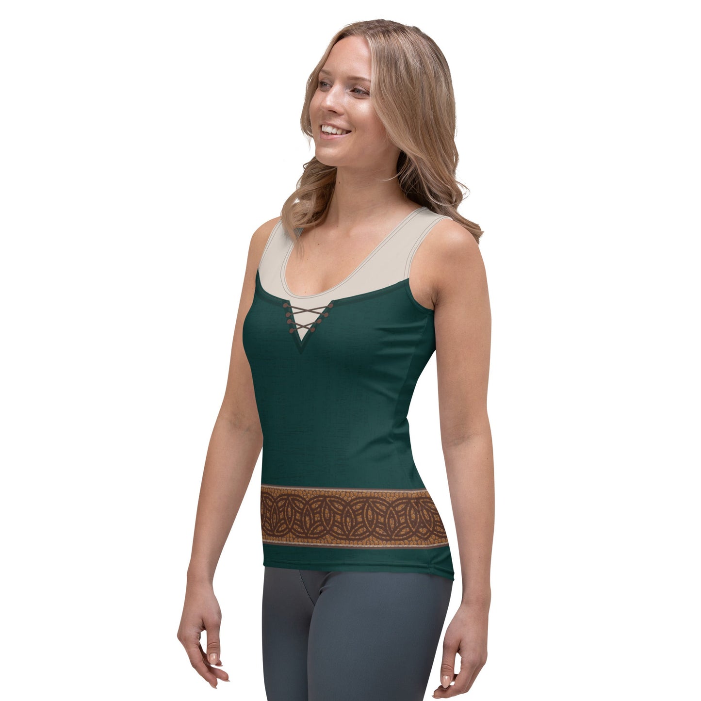 Brave Inspired Merida Tank Top- Running Costume, Cosplay, Bounding bravedisney dressdisney halloween#tag4##tag5##tag6#