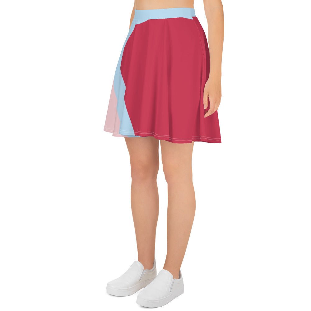 Bubblegum Wall Skater Skirt bubblegum walldisney adultWrong Lever Clothing