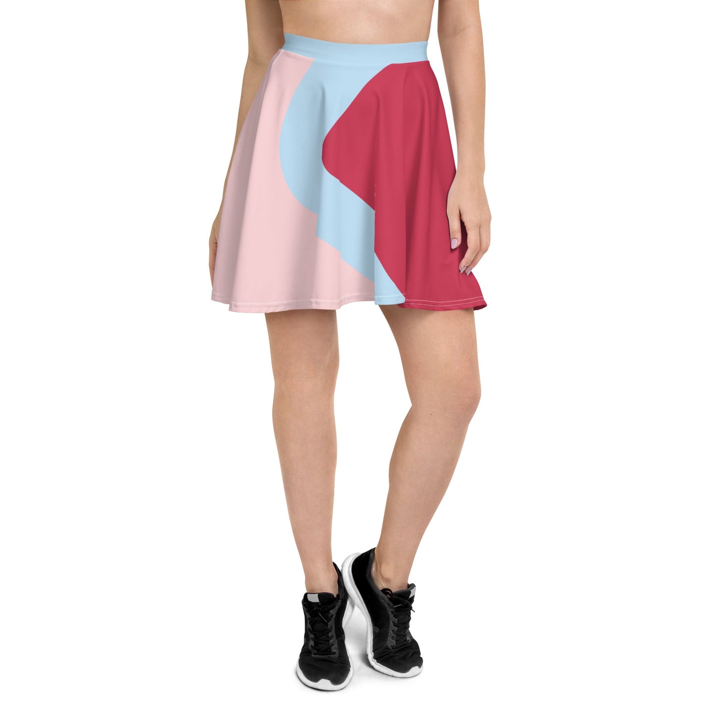 Bubblegum Wall Skater Skirt bubblegum walldisney adultWrong Lever Clothing