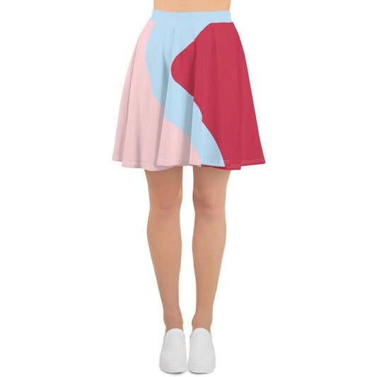 Bubblegum Wall Skater Skirt bubblegum walldisney adultWrong Lever Clothing