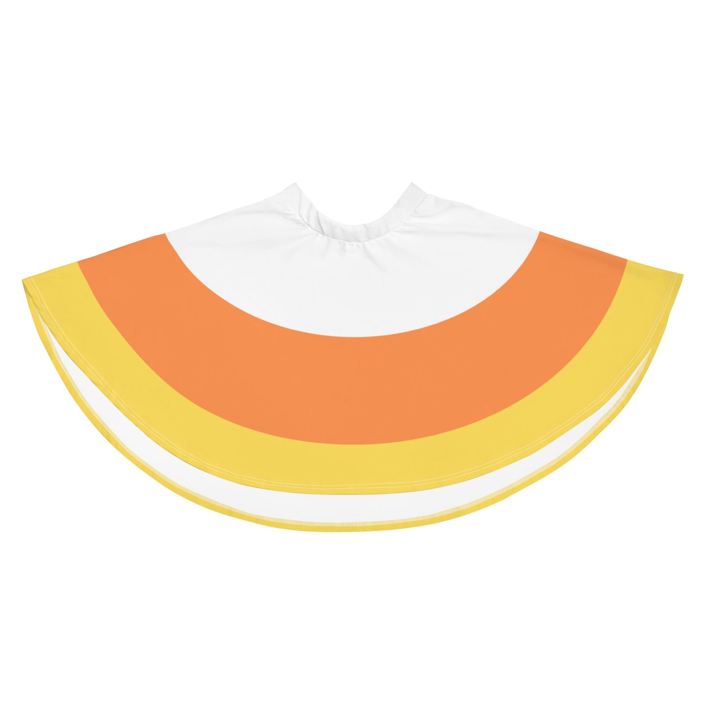 Candy Corn Skater Skirt boo to youboundingcandy corn#tag4##tag5##tag6#