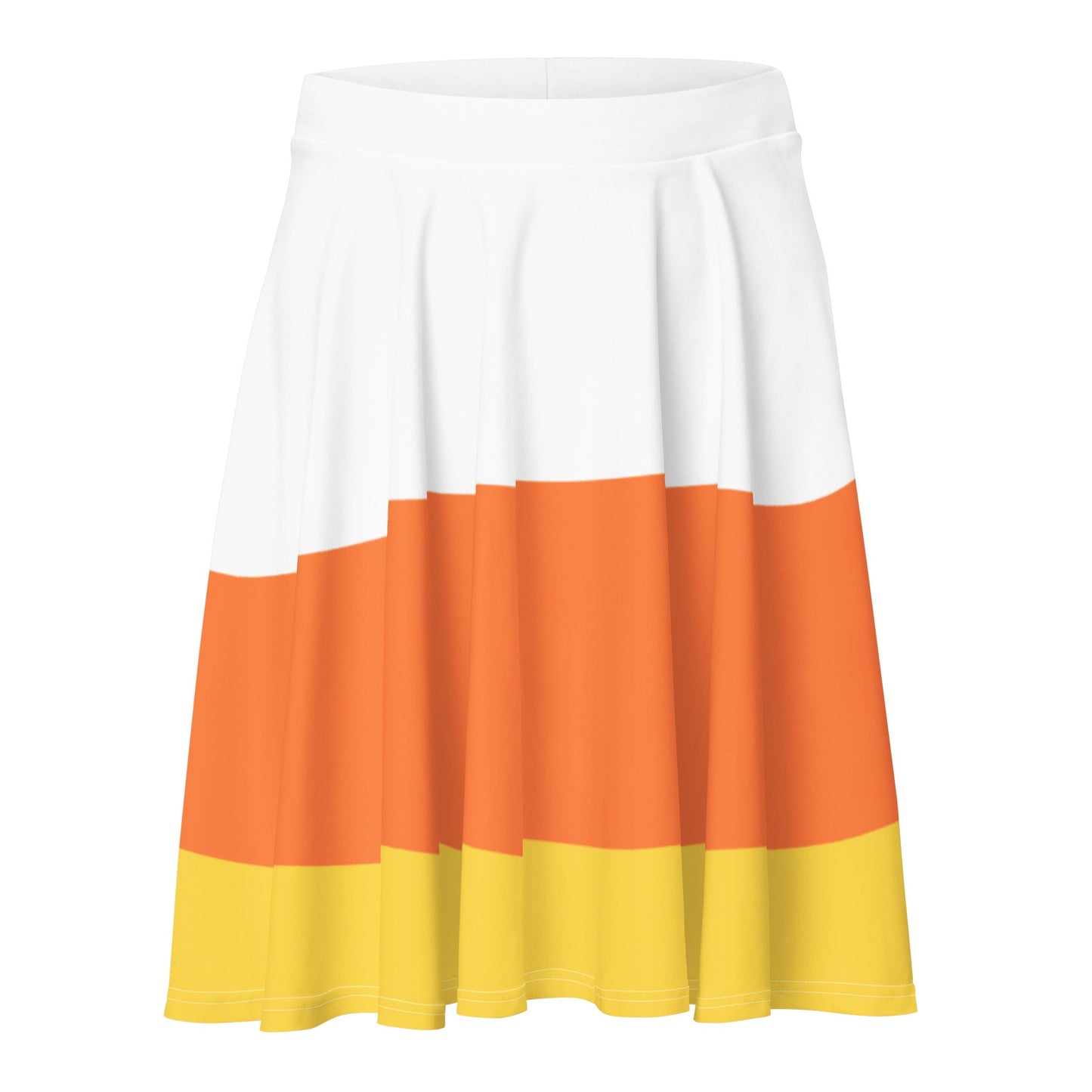 Candy Corn Skater Skirt boo to youboundingcandy corn#tag4##tag5##tag6#
