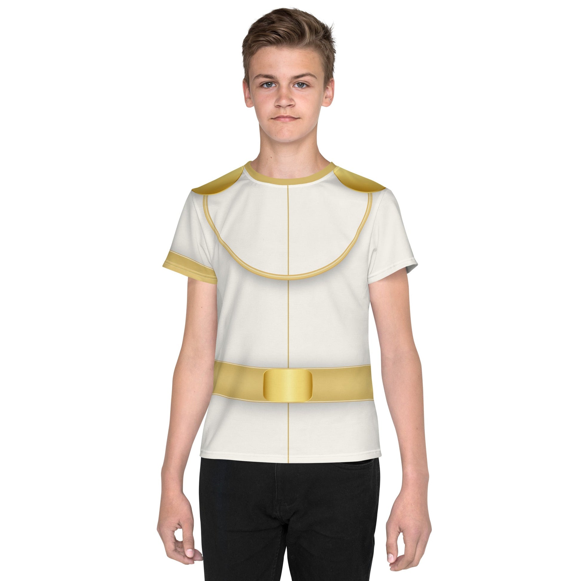 Charming Prince Youth crew neck t-shirt cinderella costumedisney cosplaydisney halloween#tag4##tag5##tag6#