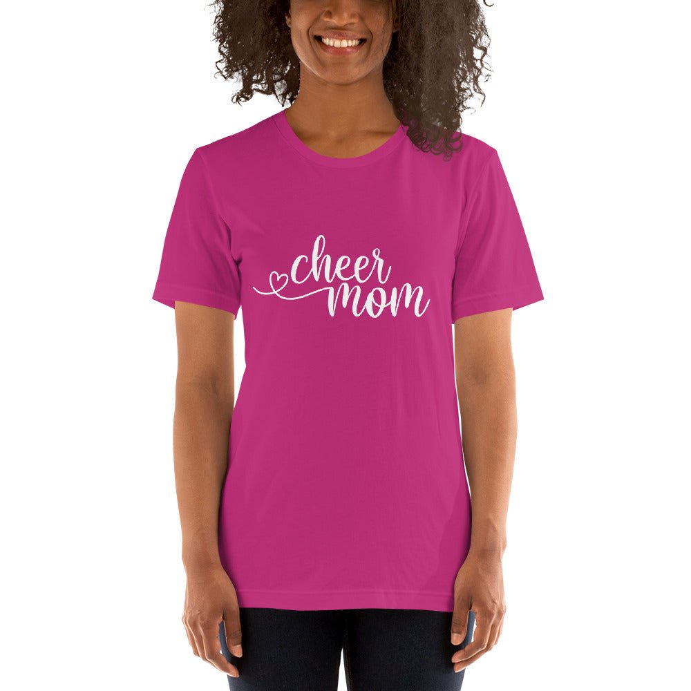 Cheer Mom Unisex t-shirt happiness is addictive#tag4##tag5##tag6#