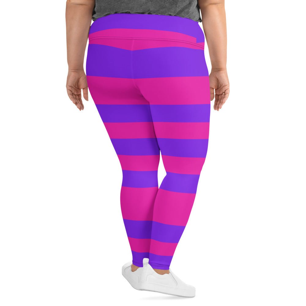 Cheshire Cat Plus Size Leggings alice costumeCheshire catcosplay#tag4##tag5##tag6#