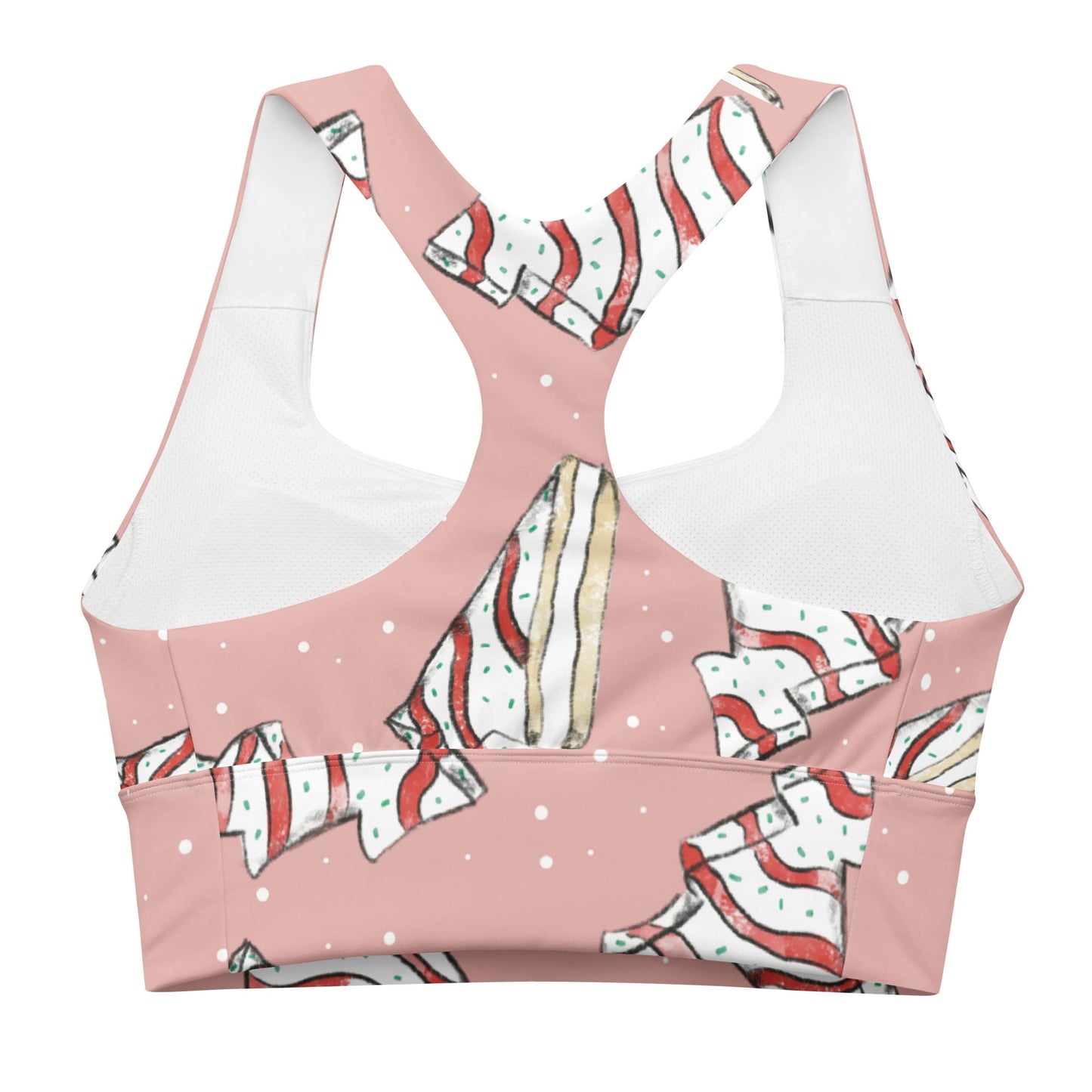 Christmas Cakes Longline sports bra adult ugly sweater partycake leggingsLittle Lady Shay Boutique
