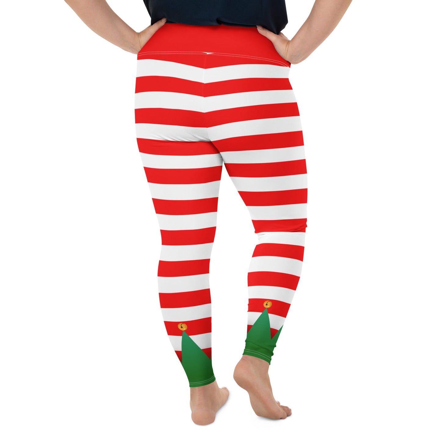 Christmas Elf Plus Size Leggings adult christmasadult elfadult elf leggings#tag4##tag5##tag6#