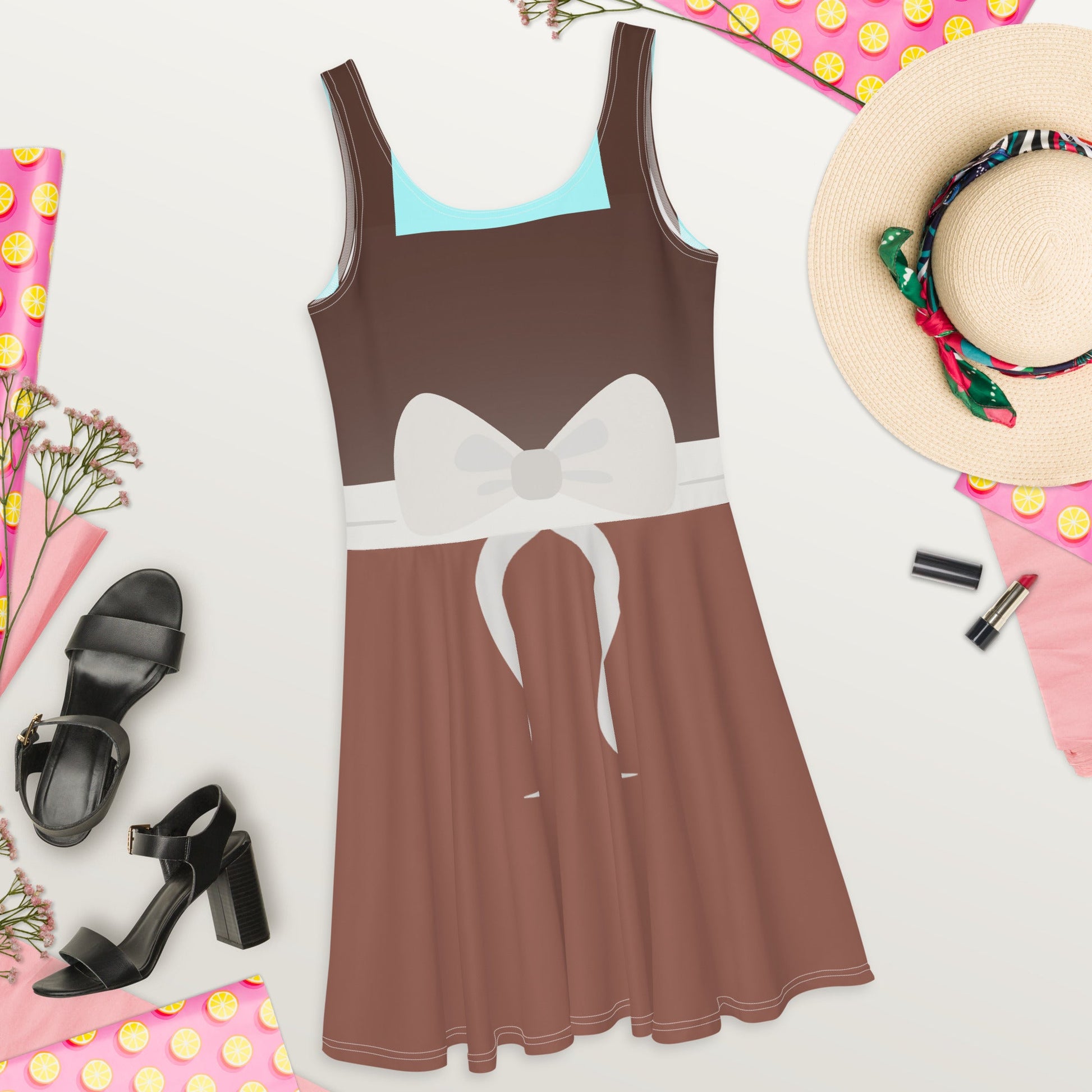 Cinder Ellie Skater Dress 100 years of wondercharacter meet and greetscinderella dress#tag4##tag5##tag6#