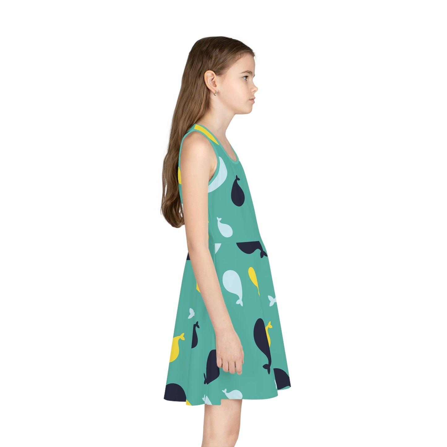 Coco Girls' Sleeveless Sundress All Over PrintAOPAOP Clothing#tag4##tag5##tag6#
