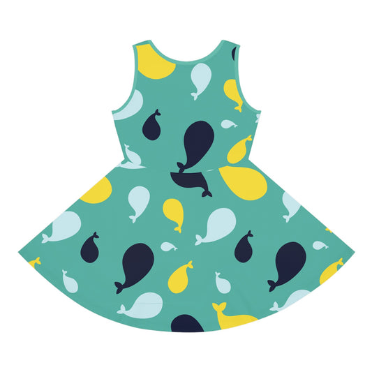 Coco Girls' Sleeveless Sundress All Over PrintAOPAOP Clothing#tag4##tag5##tag6#