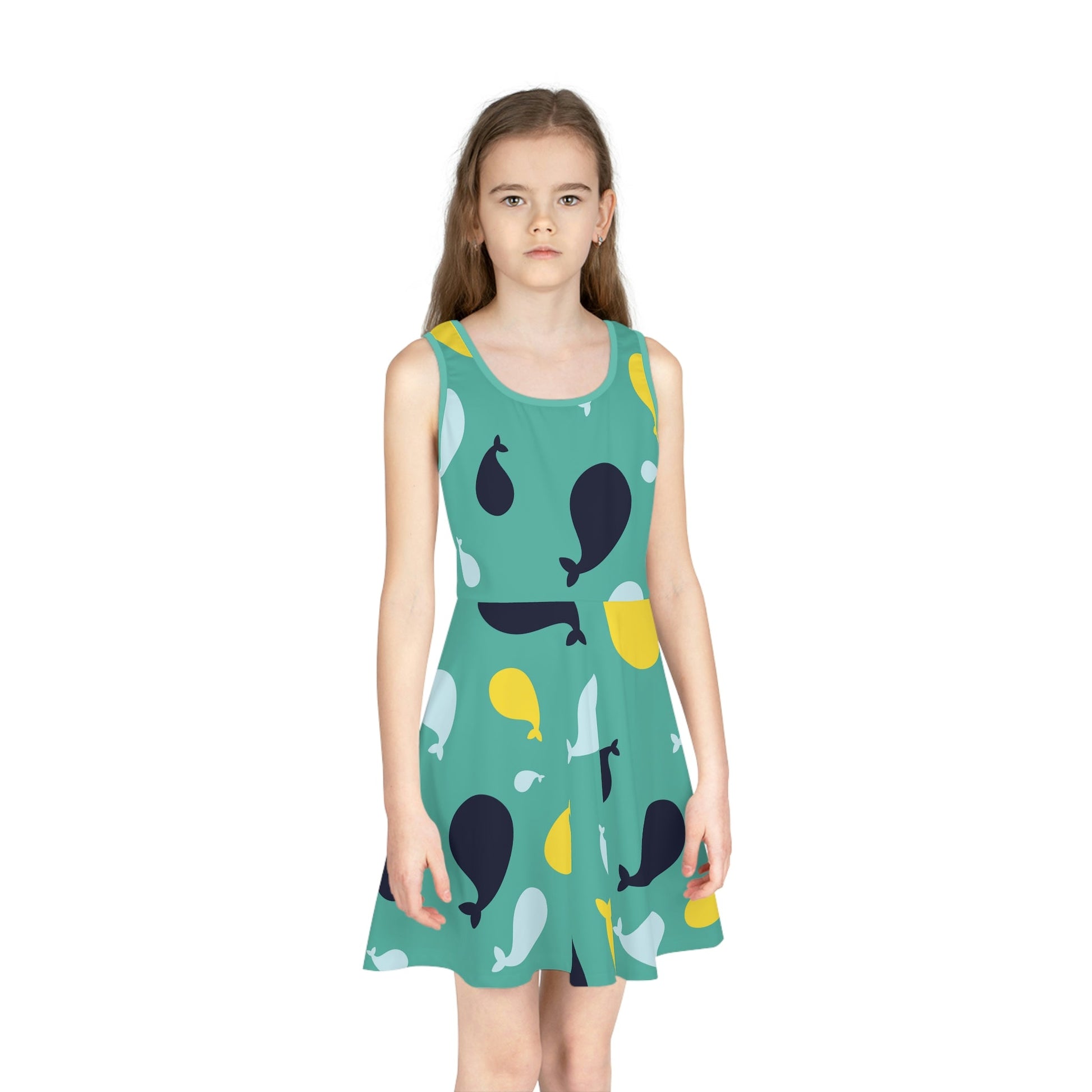 Coco Girls' Sleeveless Sundress All Over PrintAOPAOP Clothing#tag4##tag5##tag6#