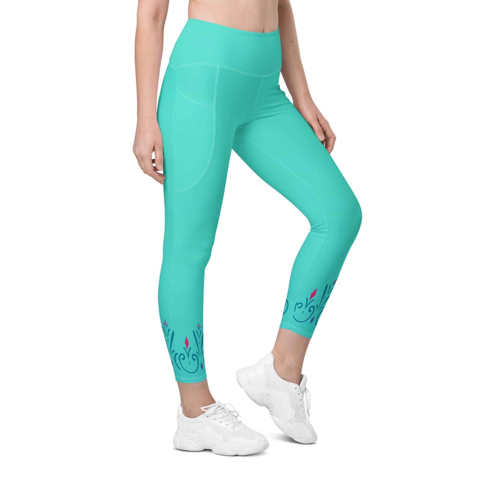 Coronation Day Leggings with pockets cornation day leggingscosplayAdult LeggingsWrong Lever Clothing