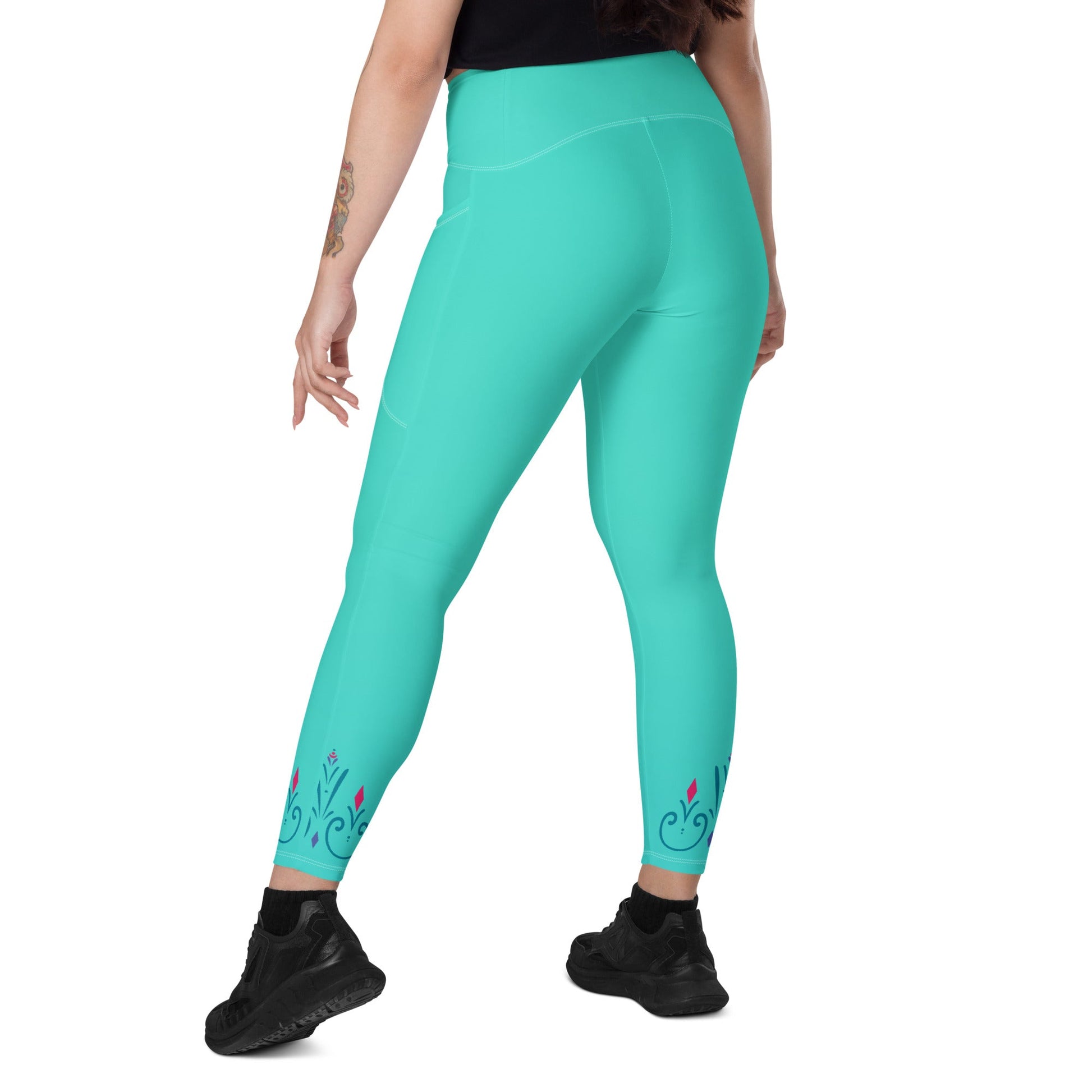 Coronation Day Leggings with pockets cornation day leggingscosplayAdult LeggingsWrong Lever Clothing