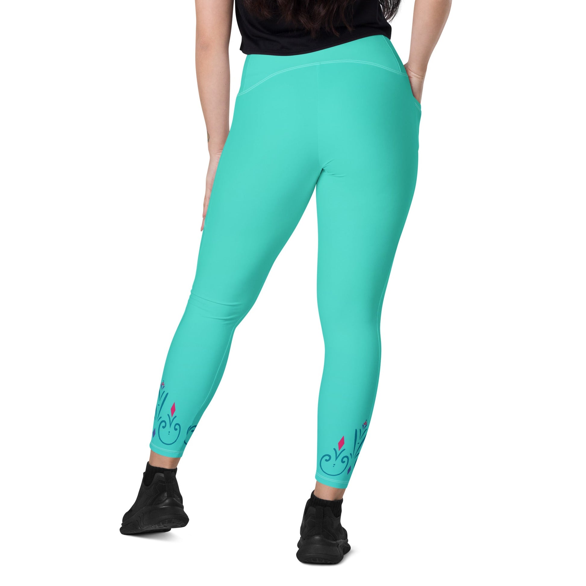 Coronation Day Leggings with pockets cornation day leggingscosplayAdult LeggingsWrong Lever Clothing