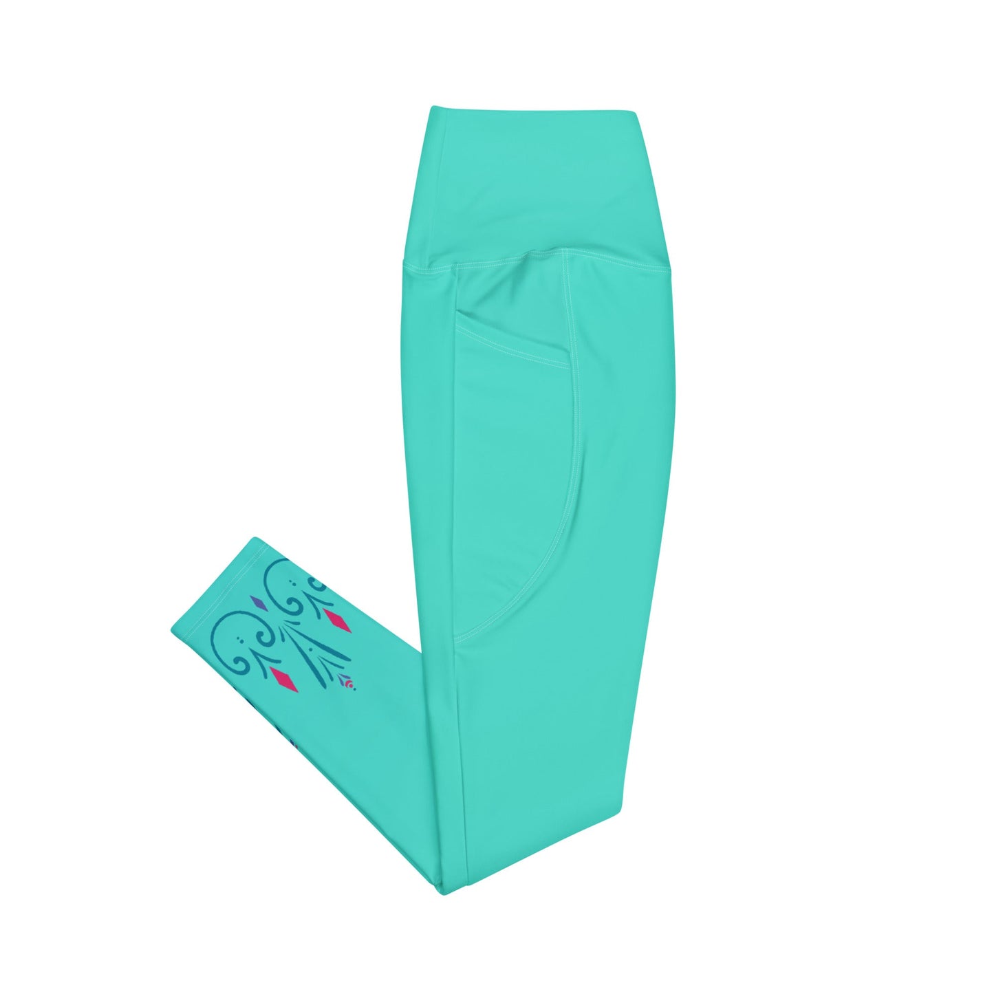Coronation Day Leggings with pockets cornation day leggingscosplayAdult LeggingsWrong Lever Clothing