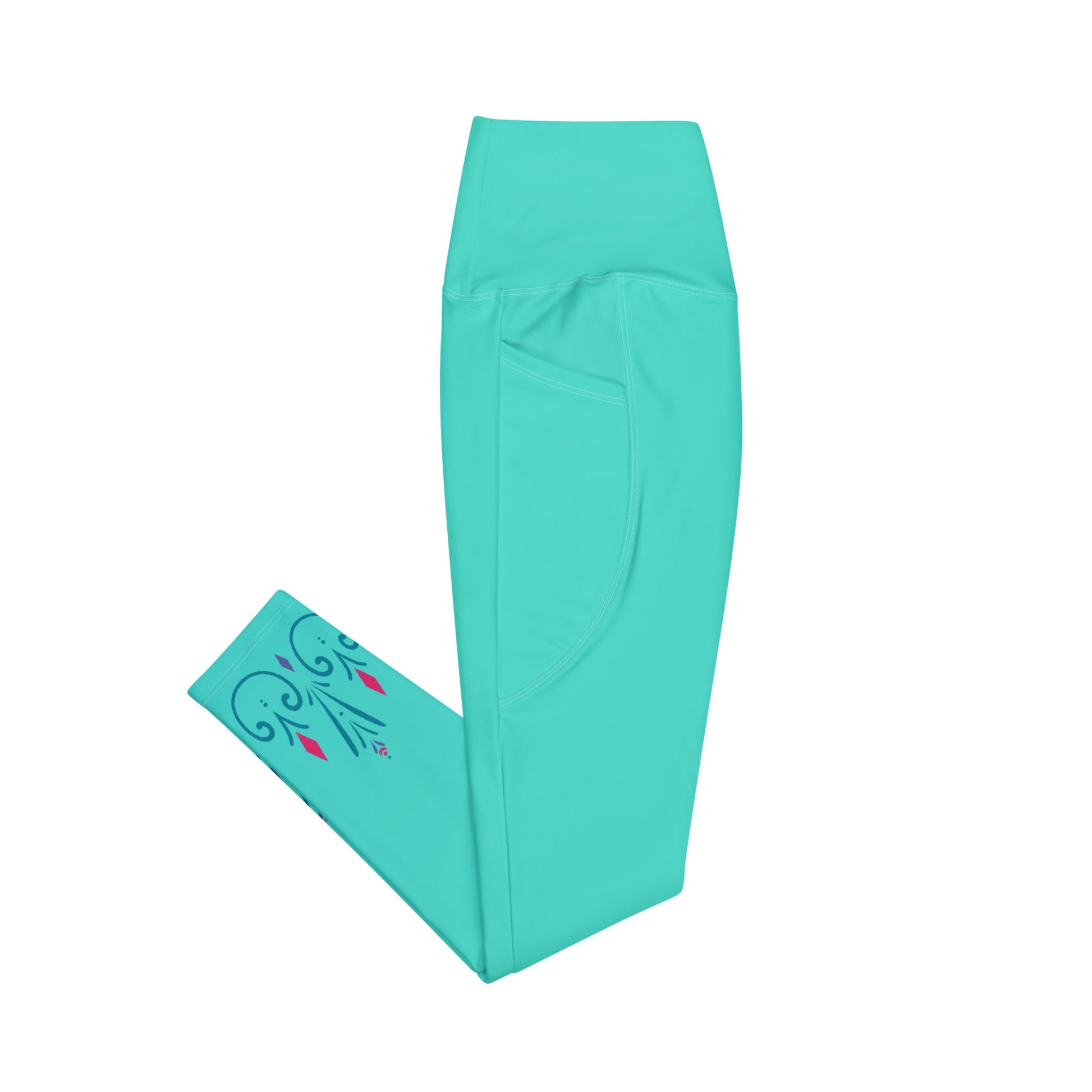 Coronation Day Leggings with pockets cornation day leggingscosplayAdult LeggingsWrong Lever Clothing