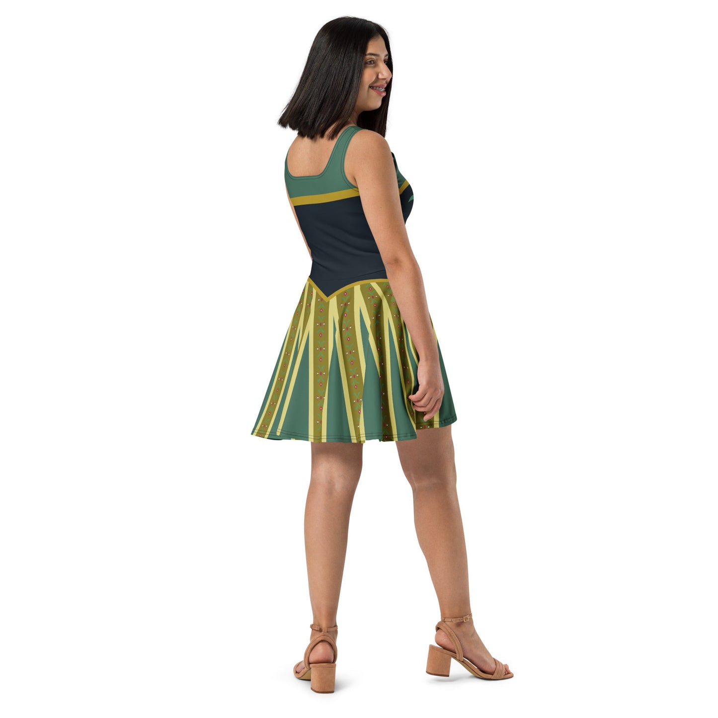 Coronation Day Skater Dress adult anna dressanna coronation dayanna elsa style#tag4##tag5##tag6#