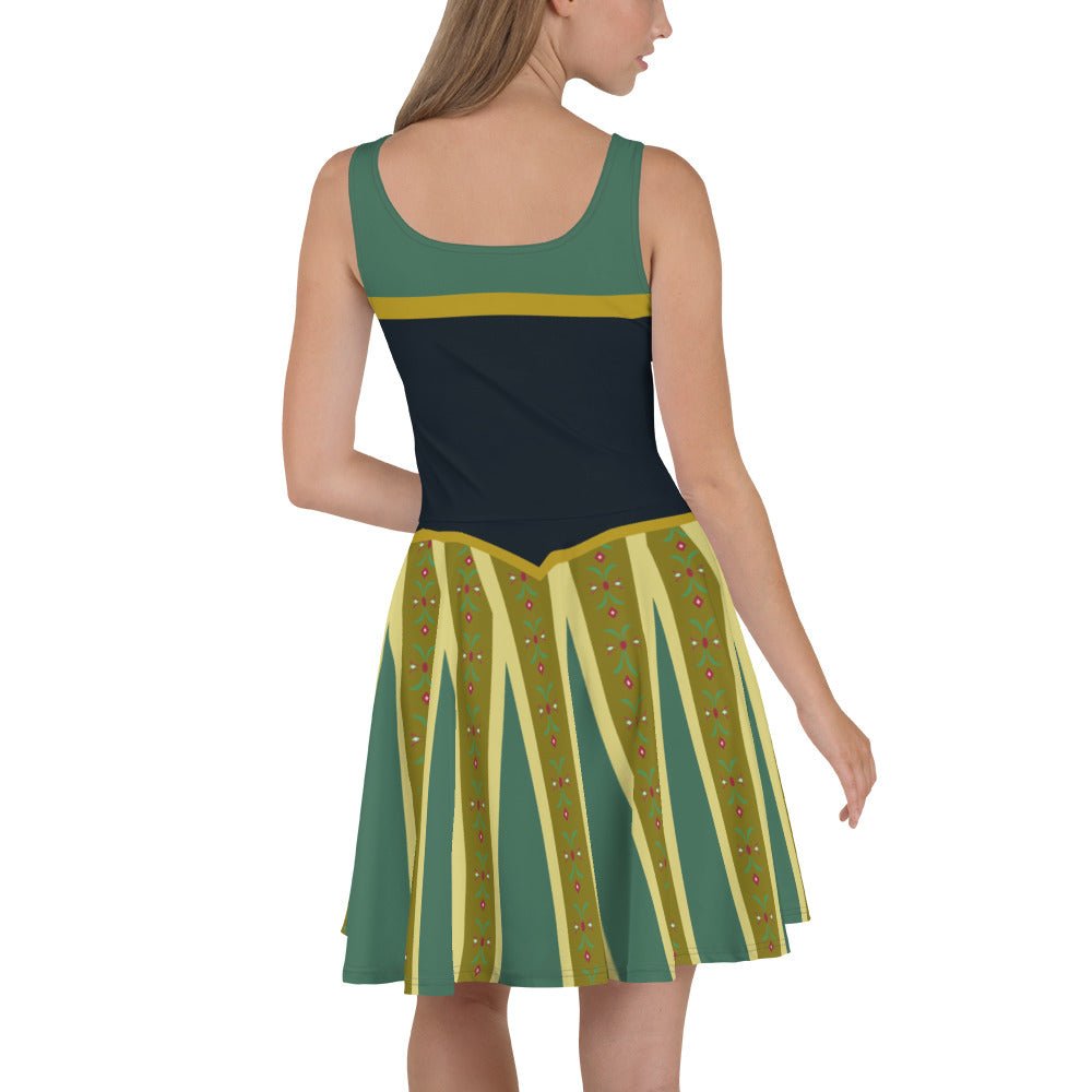 Coronation Day Skater Dress adult anna dressanna coronation dayanna elsa style#tag4##tag5##tag6#