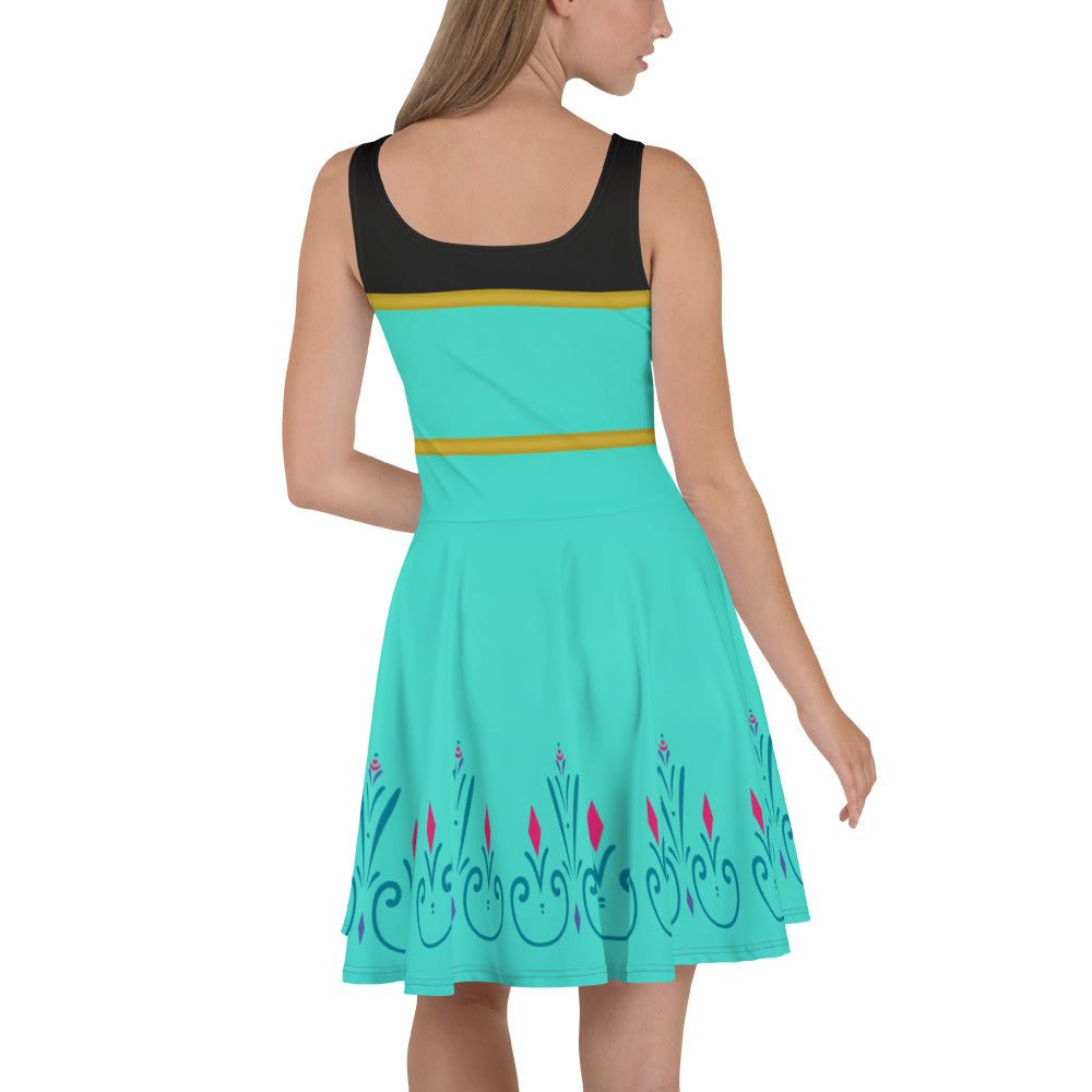 Coronation Day Skater Dress adult disney princessadult elsa costumeadult frozen costume#tag4##tag5##tag6#