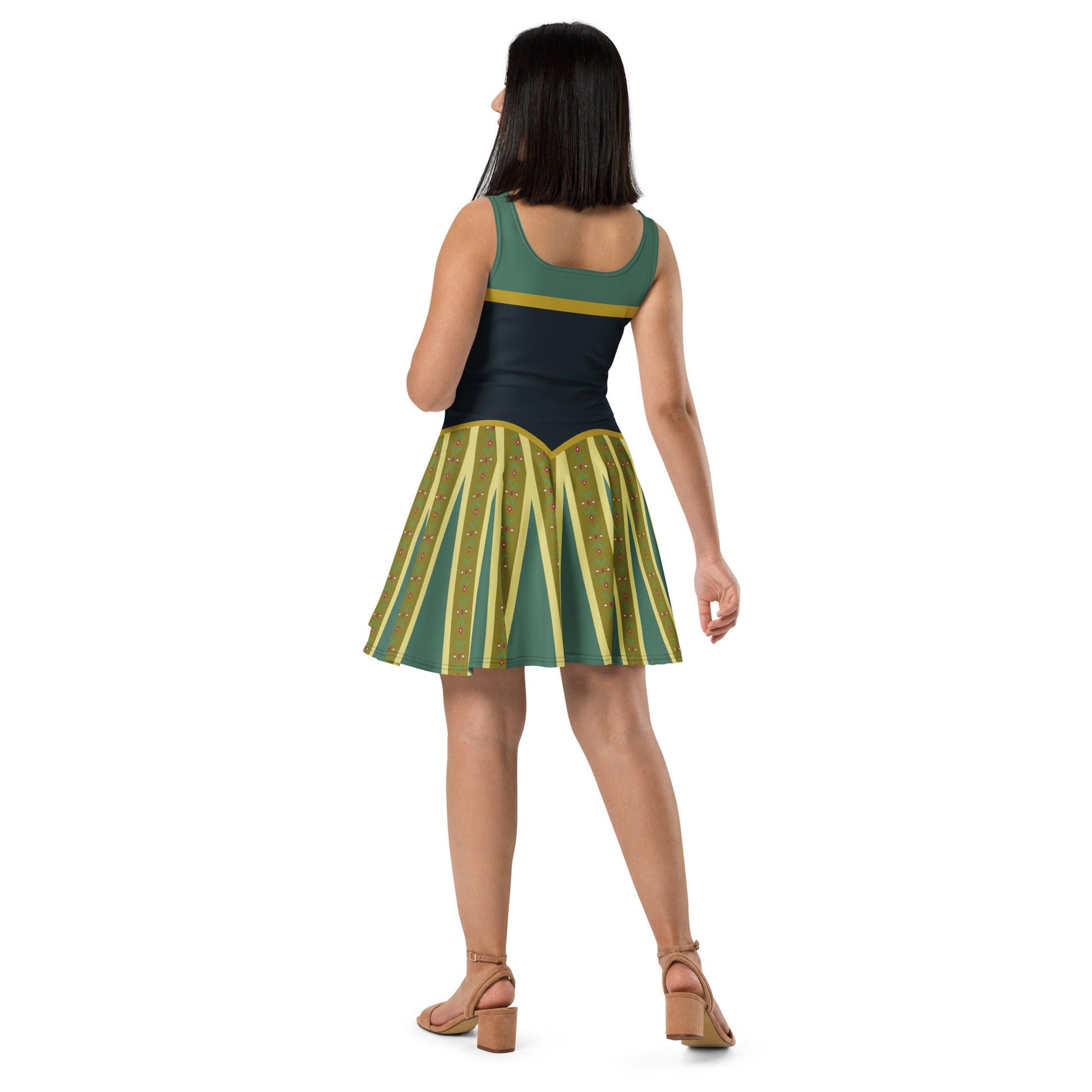 Coronation Day Skater Dress adult anna dressanna coronation dayanna elsa style#tag4##tag5##tag6#