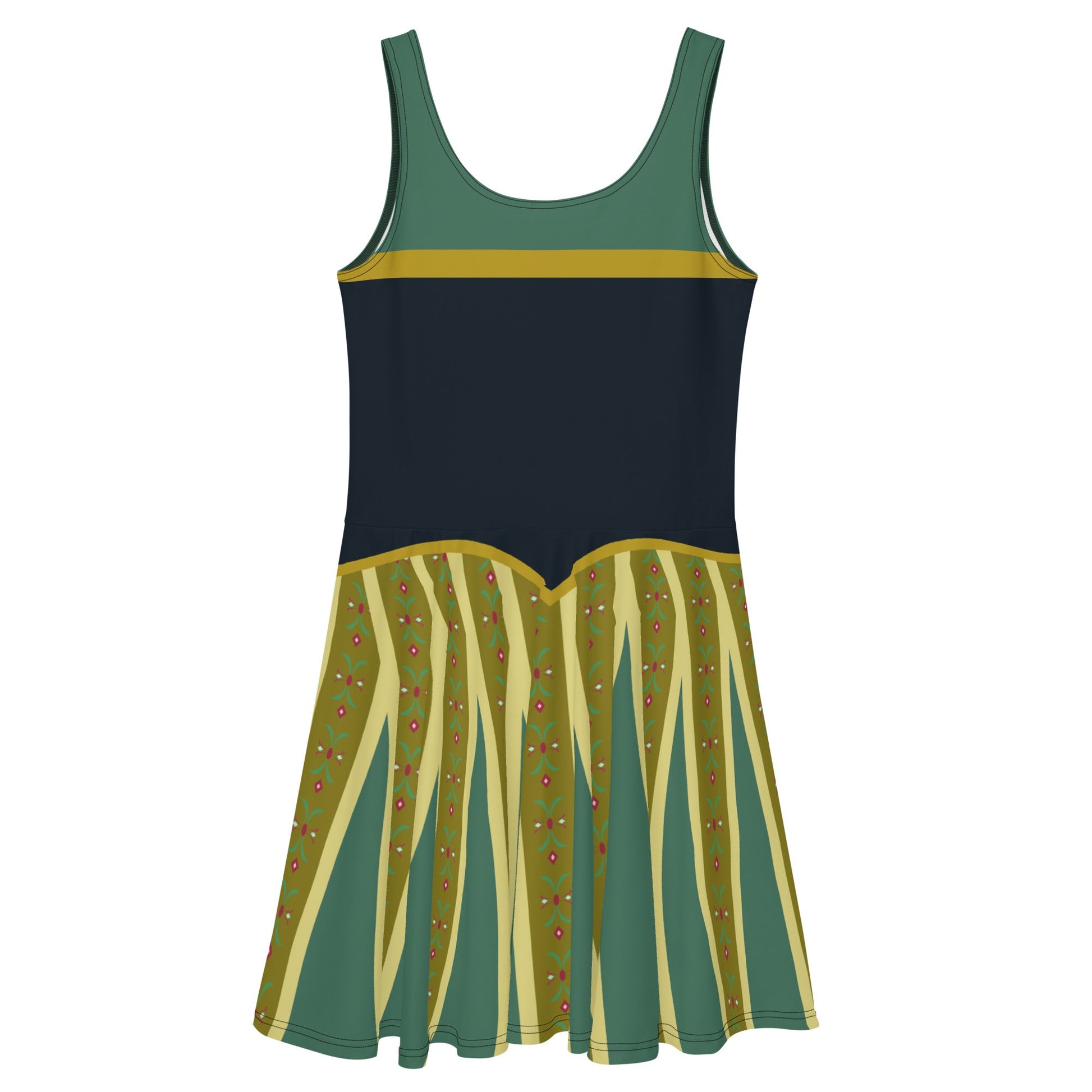 Coronation Day Skater Dress adult anna dressanna coronation dayanna elsa style#tag4##tag5##tag6#