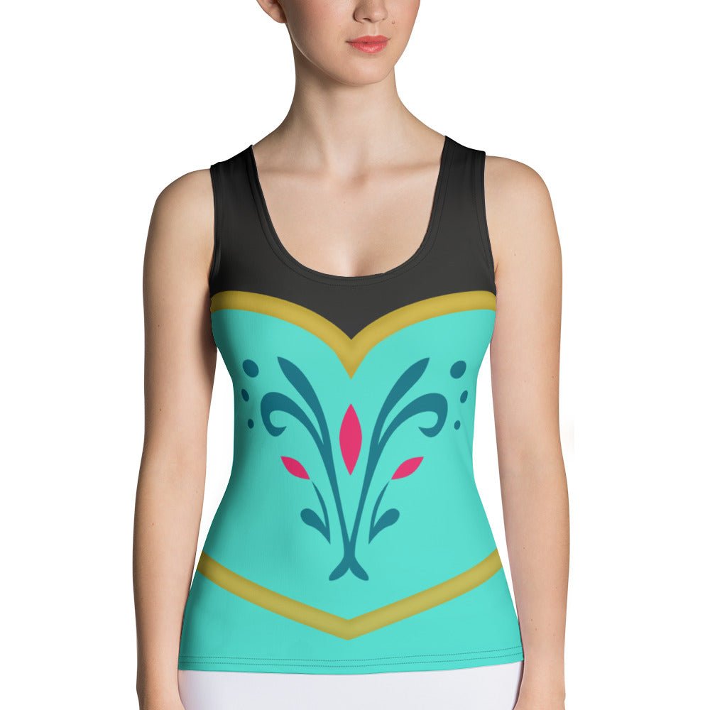 Coronation Day Tank Top adult disney princessadult disney topadult elsa costume#tag4##tag5##tag6#