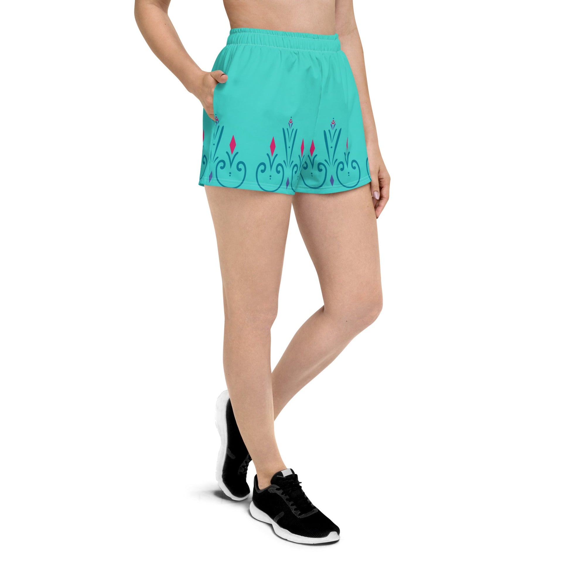 Coronation Day Women’s Recycled Athletic Shorts cornation day leggingscosplayAdult ShortsWrong Lever Clothing