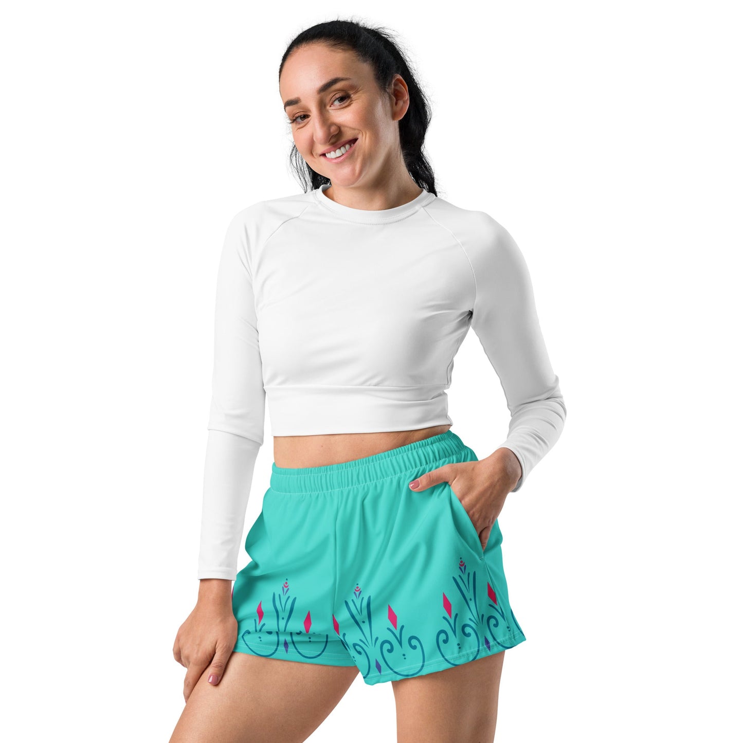 Coronation Day Women’s Recycled Athletic Shorts cornation day leggingscosplayAdult ShortsWrong Lever Clothing