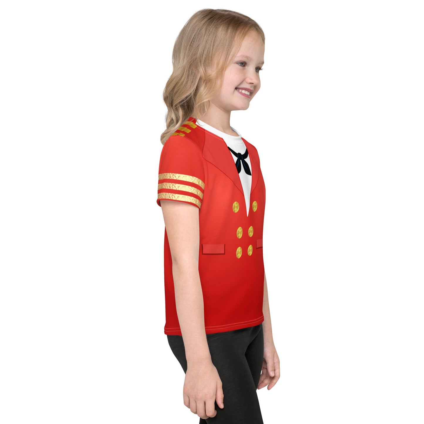 Cruise Captain Kids crew neck t-shirt captain minniechildrens cruise topKids T-ShirtLittle Lady Shay Boutique