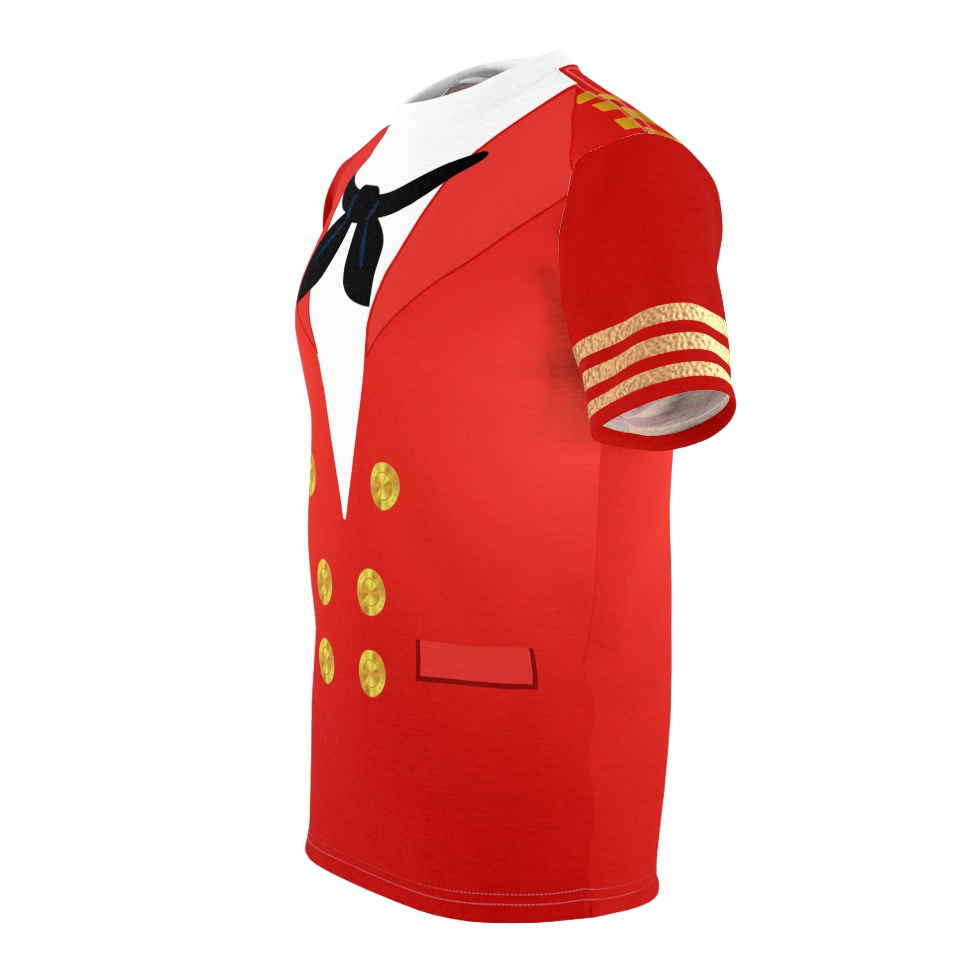 Cruise Line Captain Unisex Tee All Over PrintAOP ClothingAdult T-ShirtLittle Lady Shay Boutique