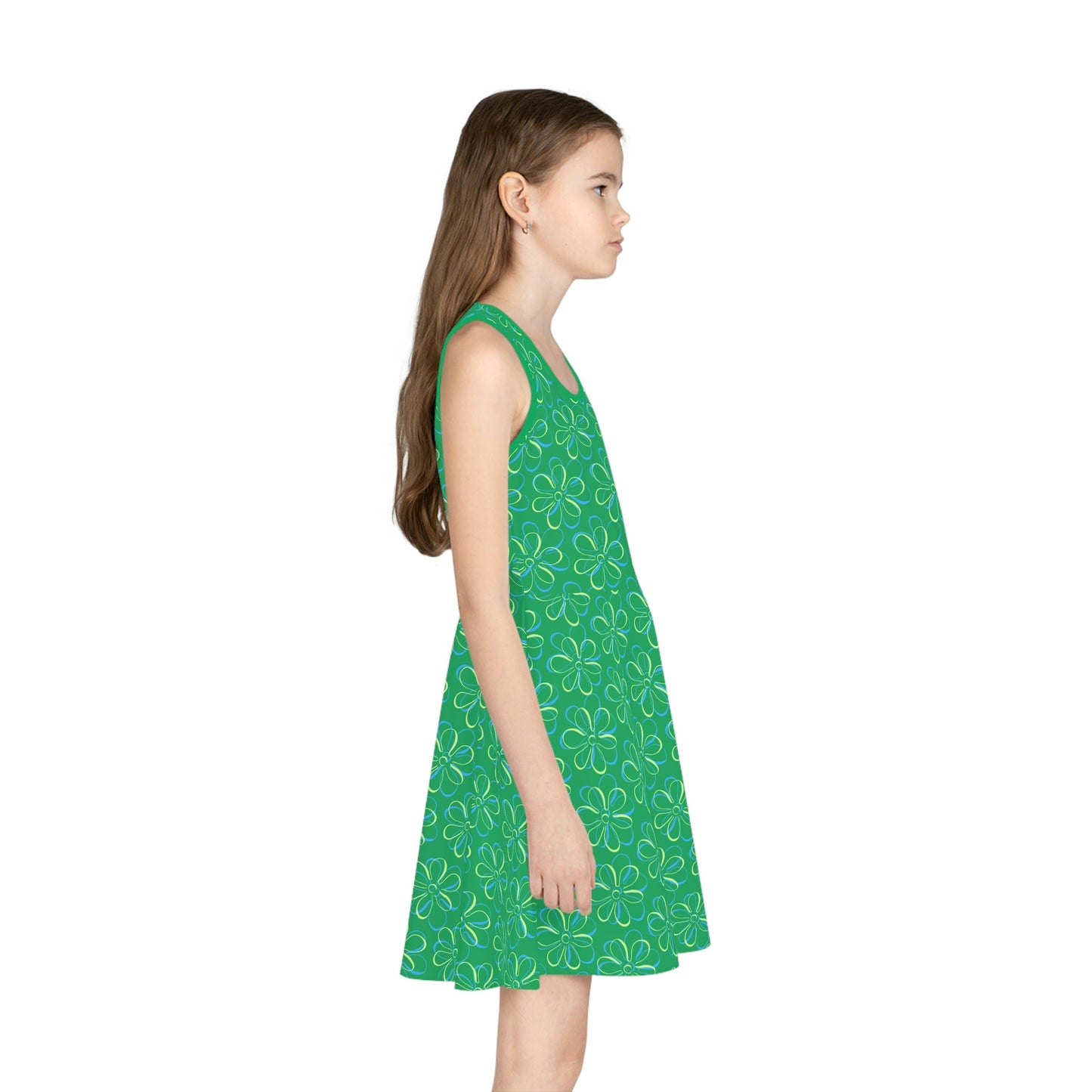 Disgust Girls' Sleeveless Sundress All Over PrintAOPAOP Clothing#tag4##tag5##tag6#