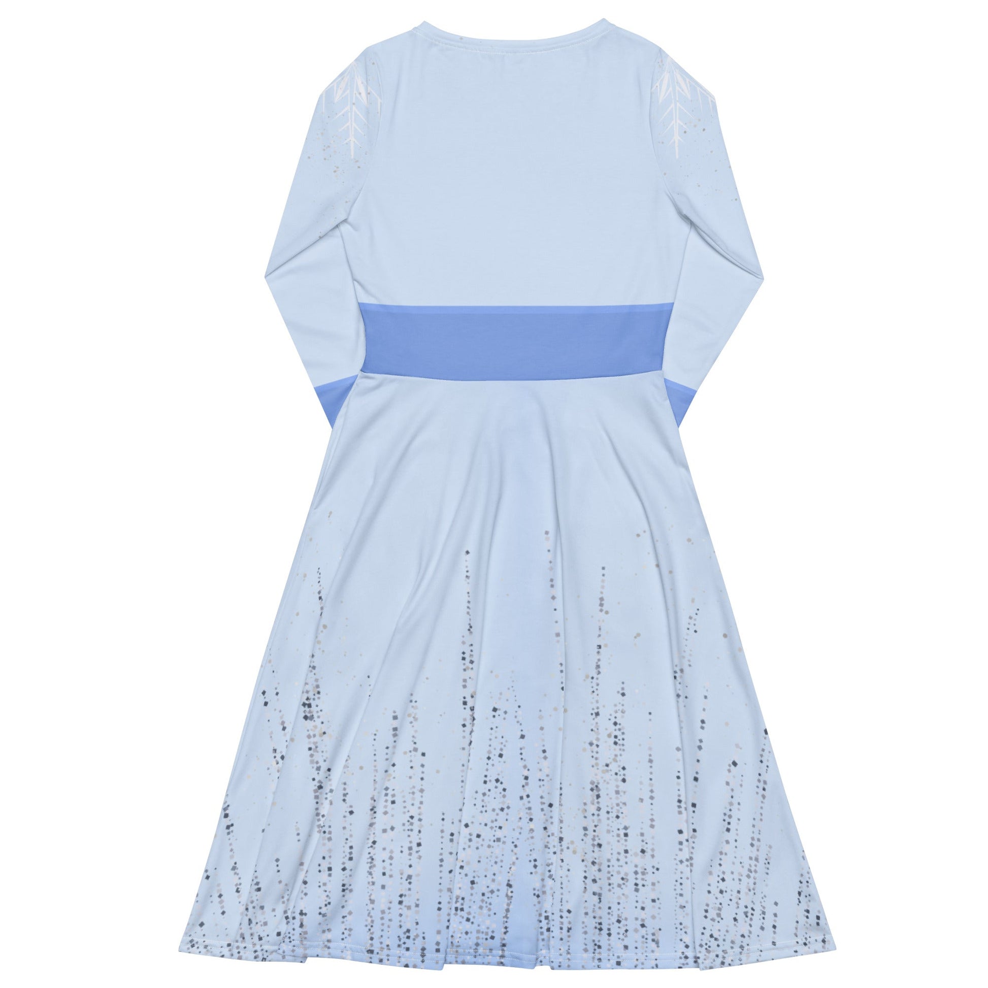 Elsa 2 long sleeve midi dress anna elsa cosplaycosplaydisney frozen#tag4##tag5##tag6#