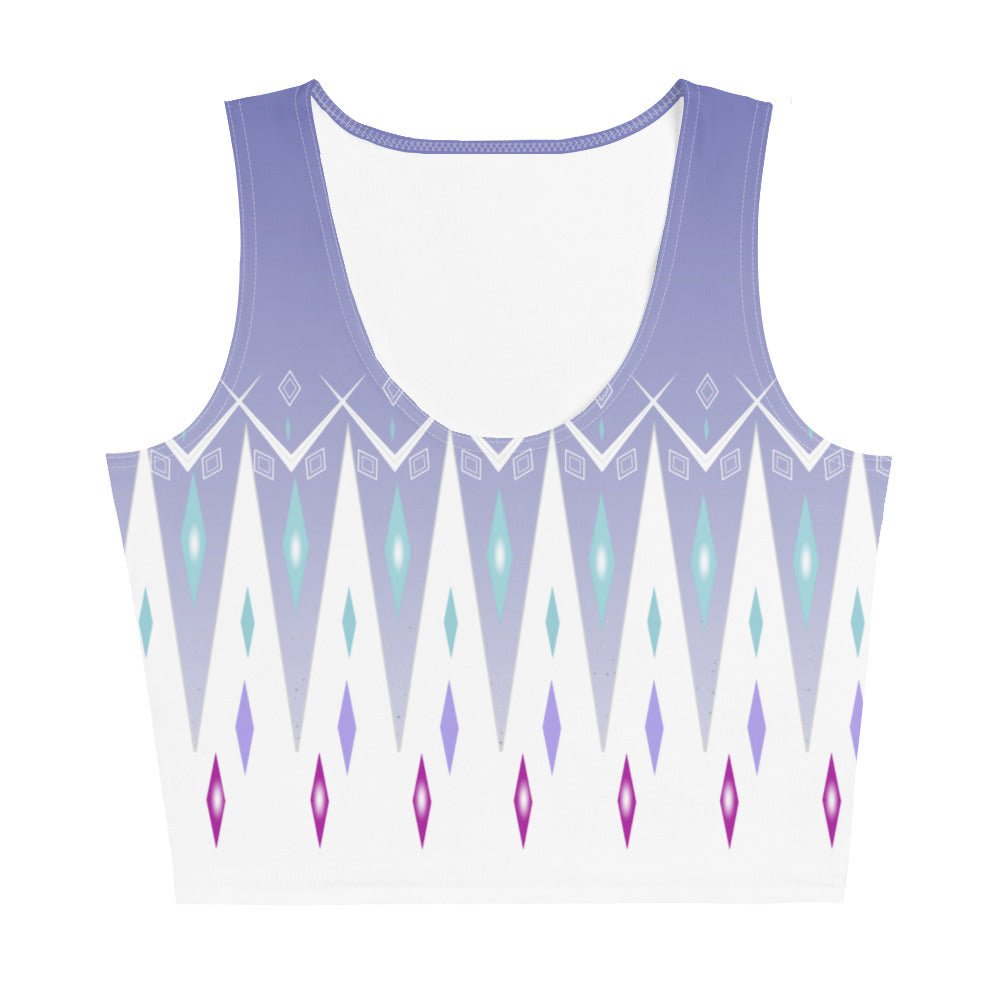 Elsa Frozen Crop Top adult disneyadult elsa costumedisney crop top#tag4##tag5##tag6#