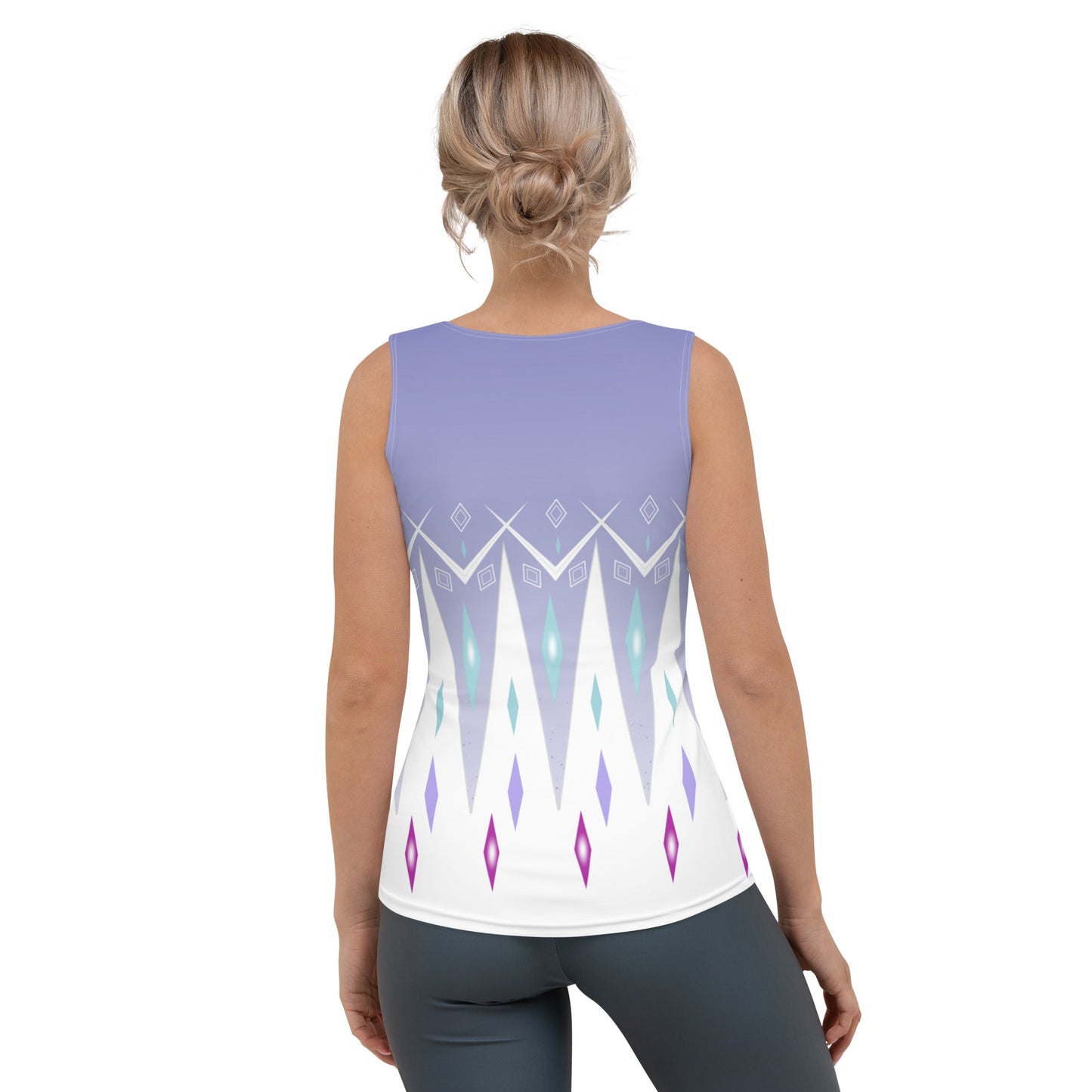 Elsa Frozen Tank Top adult disneyadult elsa costumedisney crop top#tag4##tag5##tag6#