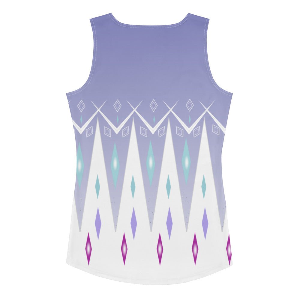 Elsa Frozen Tank Top adult disneyadult elsa costumedisney crop top#tag4##tag5##tag6#