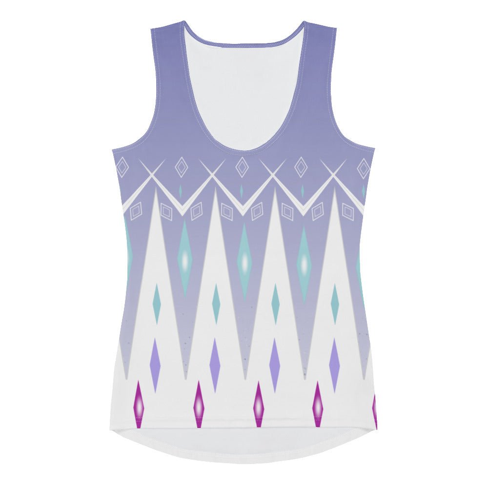 Elsa Frozen Tank Top adult disneyadult elsa costumedisney crop top#tag4##tag5##tag6#