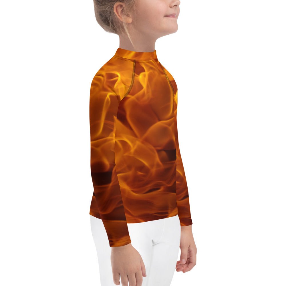 Ember Flame Kids Rash Guard Disney Christmasdisney kidLittle Lady Shay Boutique