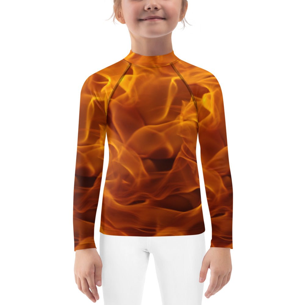 Ember Flame Kids Rash Guard Disney Christmasdisney kidLittle Lady Shay Boutique