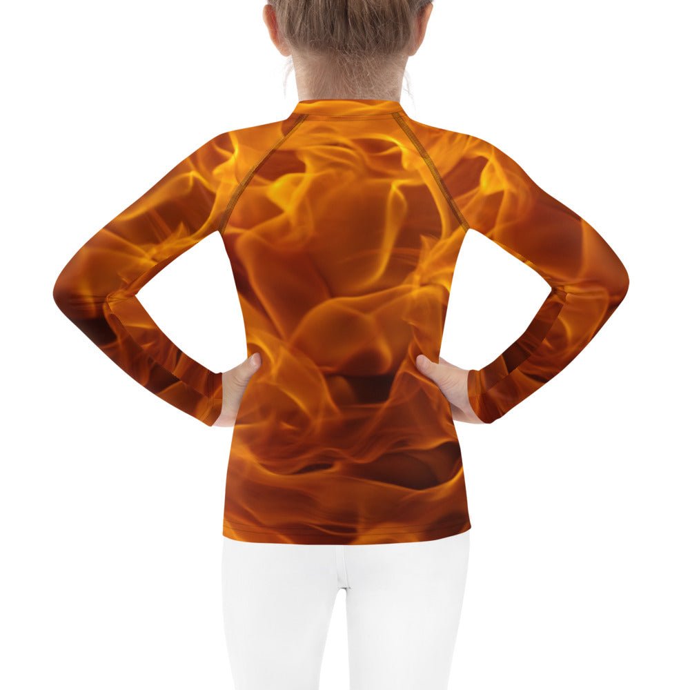Ember Flame Kids Rash Guard Disney Christmasdisney kidLittle Lady Shay Boutique