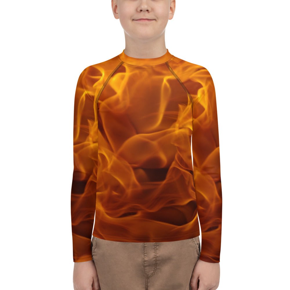 Ember Flame Youth Rash Guard Disney Christmasdisney kidLittle Lady Shay Boutique