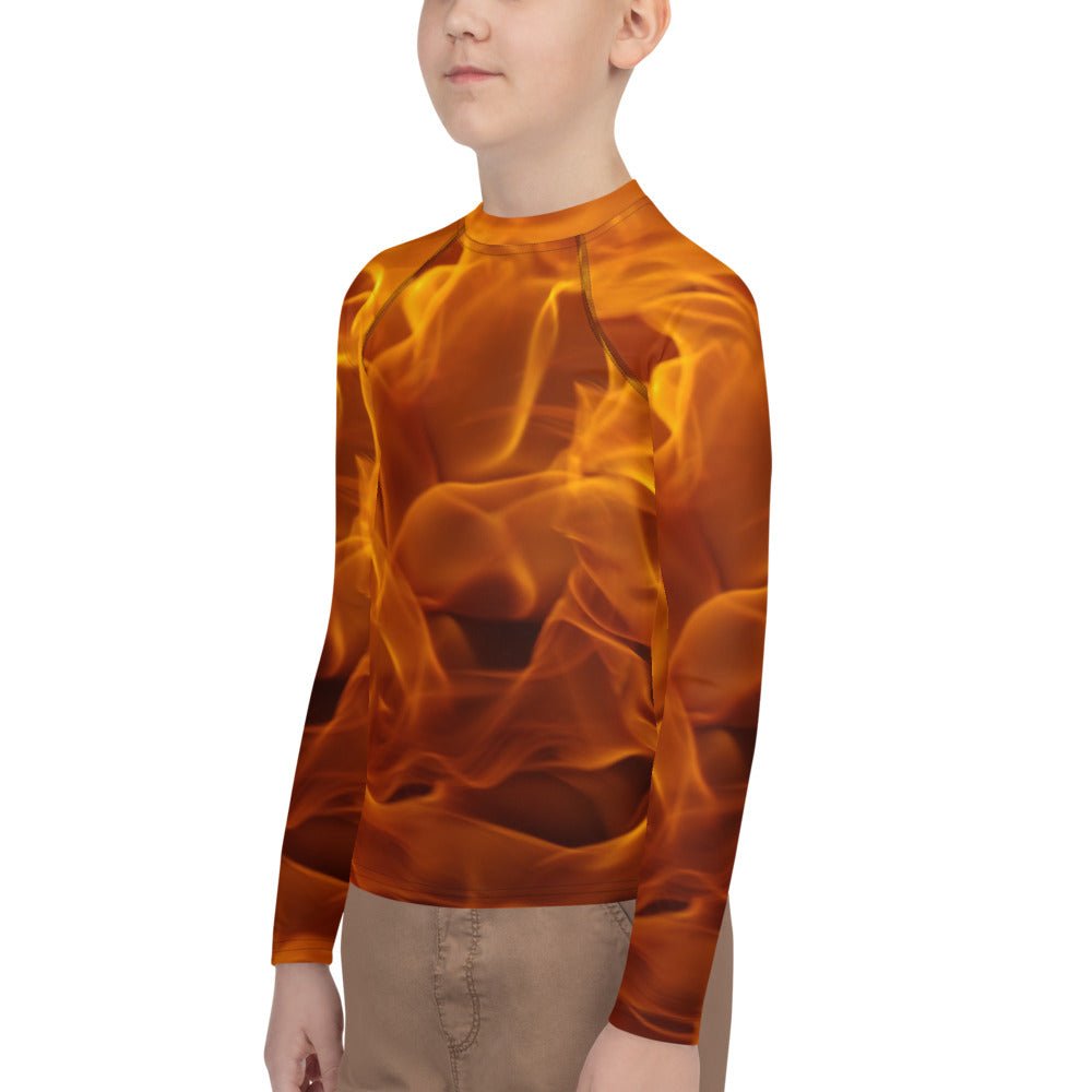 Ember Flame Youth Rash Guard Disney Christmasdisney kidLittle Lady Shay Boutique