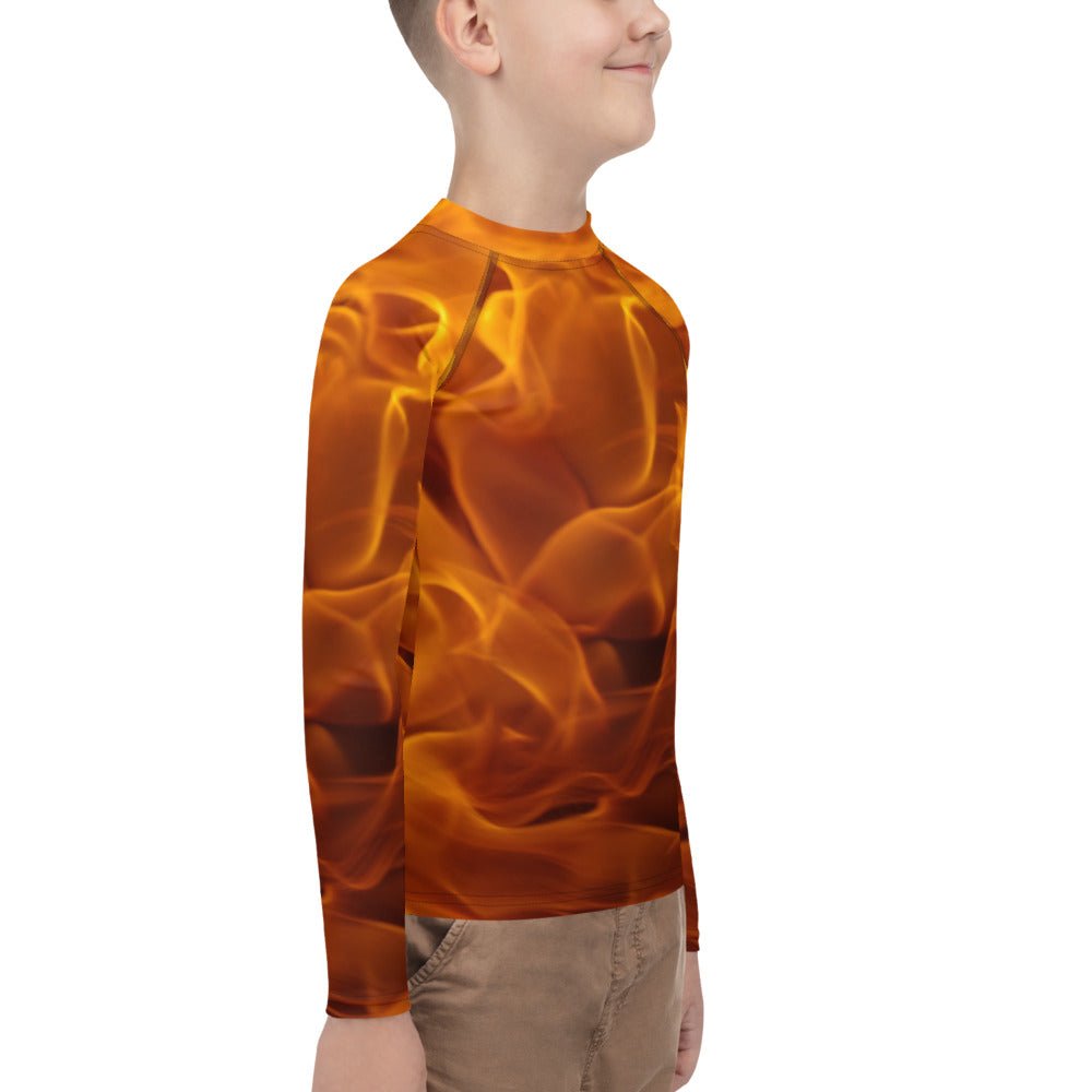 Ember Flame Youth Rash Guard Disney Christmasdisney kidLittle Lady Shay Boutique