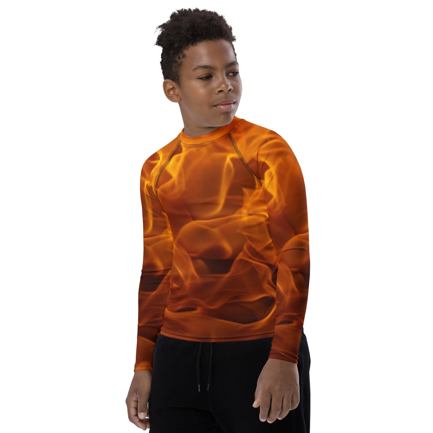 Ember Flame Youth Rash Guard Disney Christmasdisney kidLittle Lady Shay Boutique