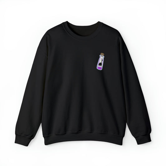 Essence of Llama Unisex Heavy Blend™ Crewneck Sweatshirt Crew neckDTGMen's Clothing#tag4##tag5##tag6#
