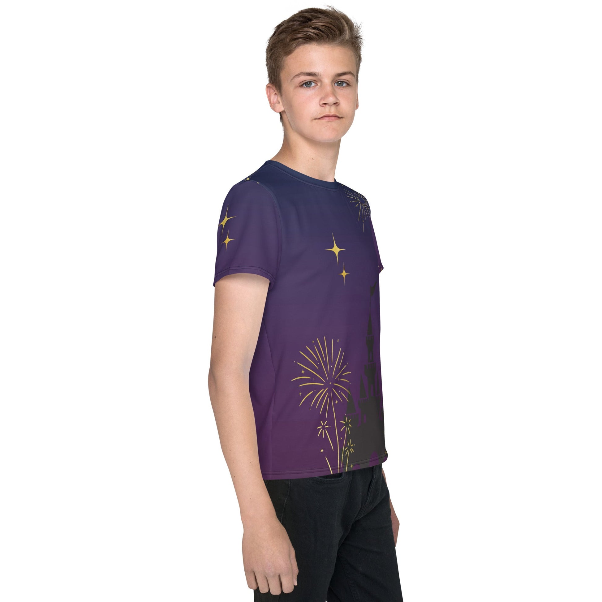 Ever After Youth crew neck t-shirt disney cosplaydisney fireworksdisney fireworks clothing#tag4##tag5##tag6#