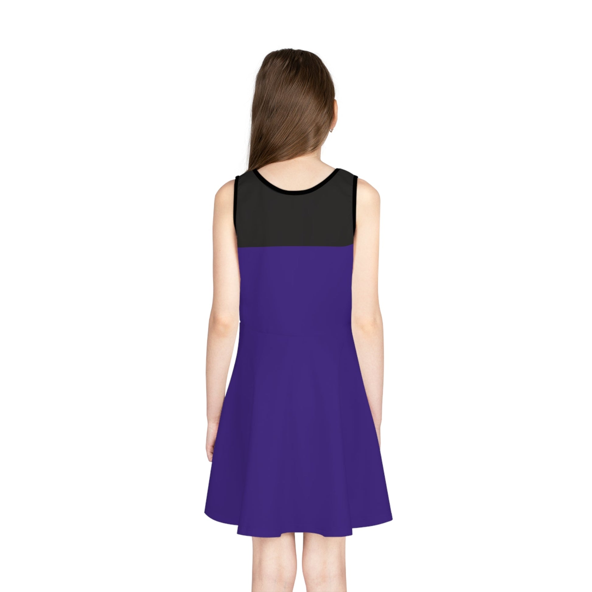 Evil Queen Girls' Sleeveless Sundress All Over PrintAOPAOP Clothing#tag4##tag5##tag6#