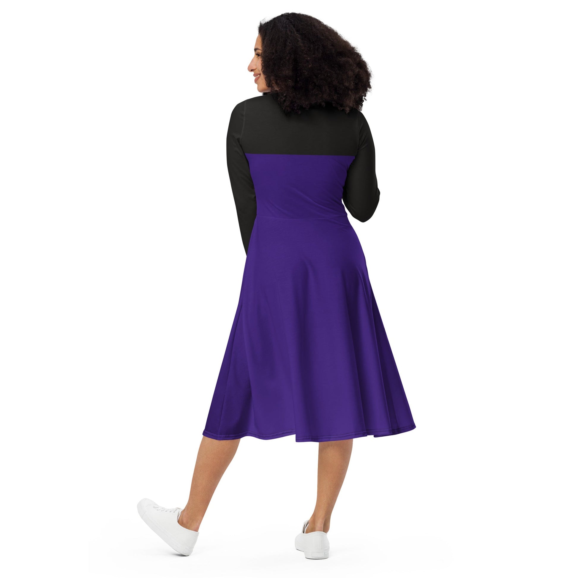 Evil Queen long sleeve midi dress cosplaydisney cosplaydisney costume#tag4##tag5##tag6#