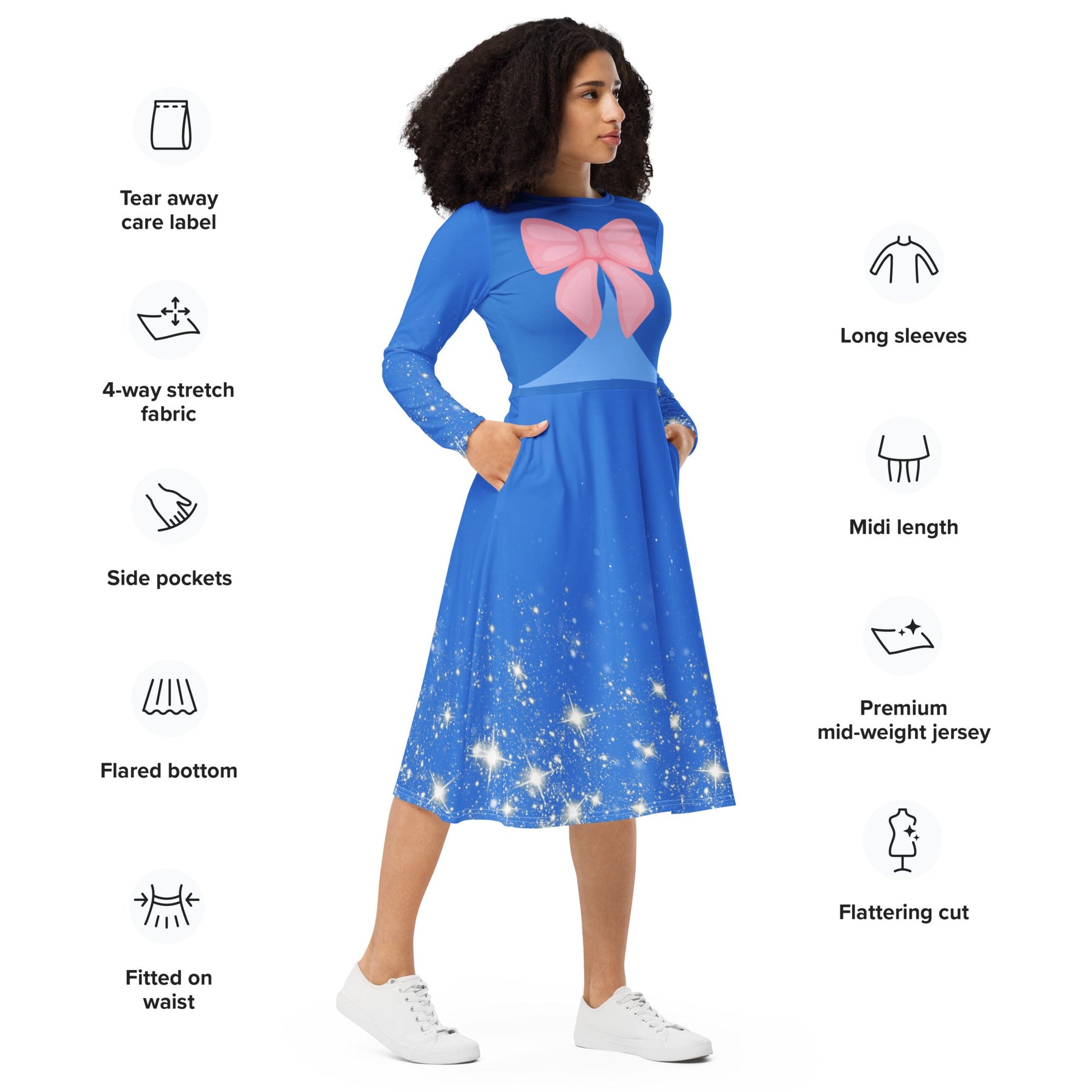 Fairy Godmother midi dress happiness is addictive#tag4##tag5##tag6#